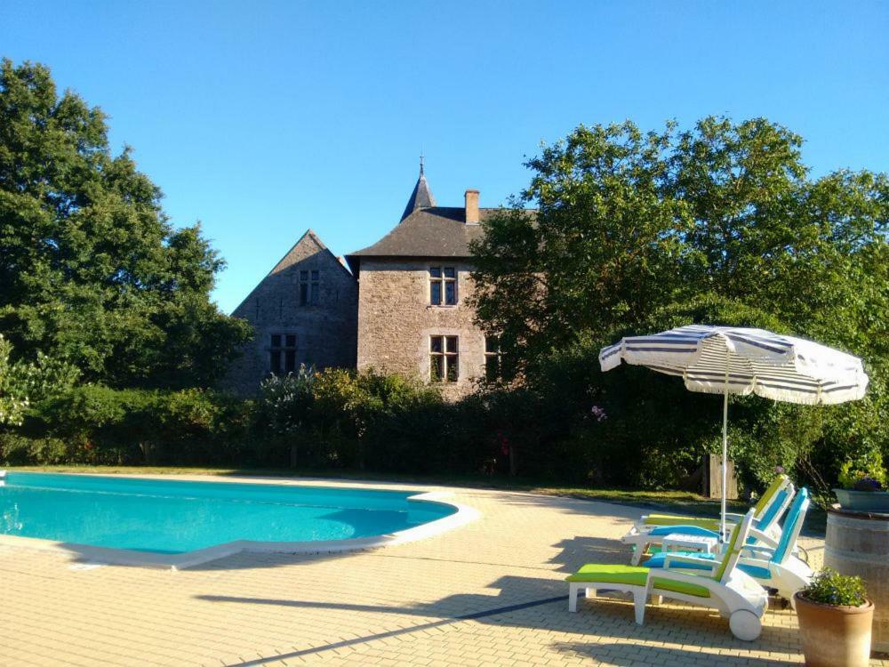 Chateau De Chanze Faye-d'Anjou Exteriér fotografie